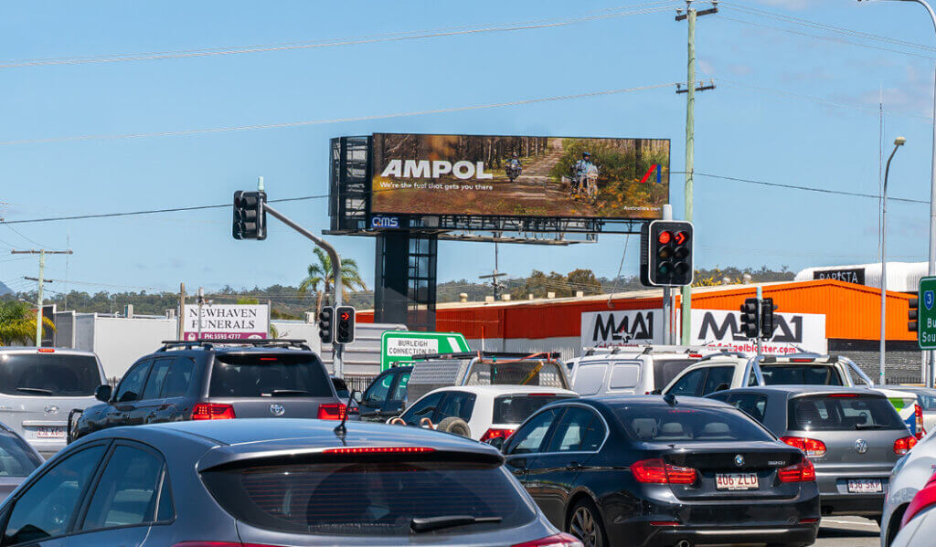 outdoor and transit media billboard