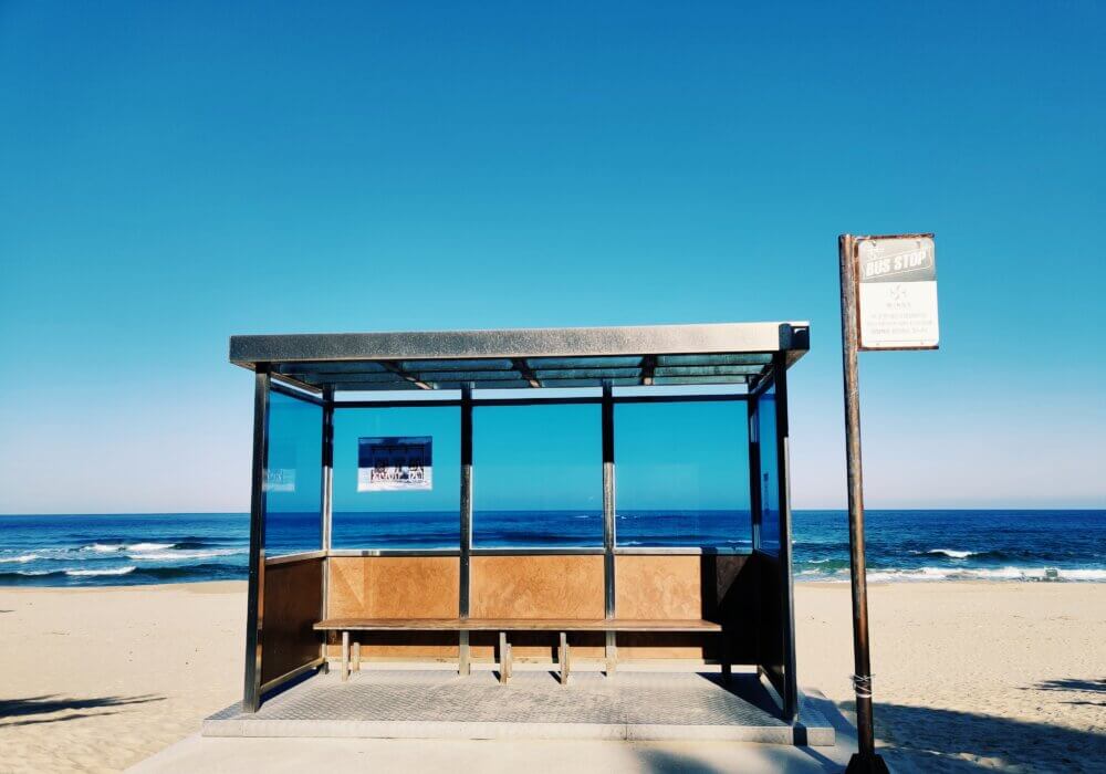 bus stop ad gold coast